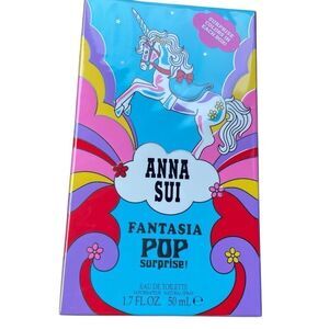 Anna Sui Womens Fantasia Pop Surprise Eau de Toilette 1.7 Fl Oz/50mL New in Box